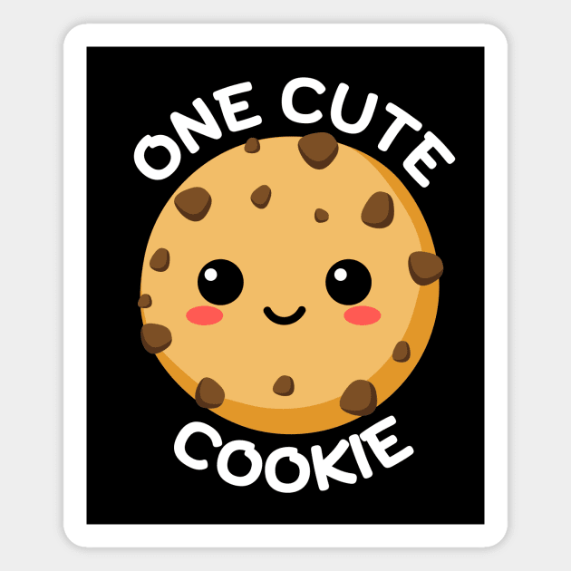 One Cute Cookie | Cookie Pun Magnet by Allthingspunny